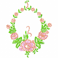 Flowers And Tree Embroidery Design 11 Flowers And Tree Embroidery Design 11